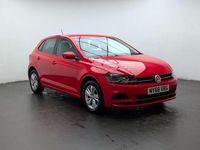 Used VW Polo SE 65 HP (47 kW) 2019 Red Hatchback