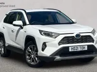 Used Toyota RAV4 Hybrid 218 HP (160 kW) 2021 White SUV