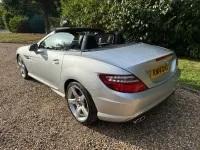 Used Mercedes SLK350 AMG 2014 Silver Cabriolet