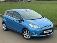 Used Ford Fiesta Zetec 2011 Blue Hatchback
