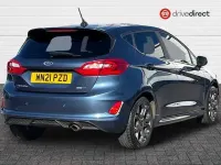 Usado Ford Fiesta ST-Line 2021 Azul Citadino