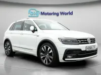 Used VW Tiguan R-line 150 HP (110 kW) 2018 White SUV