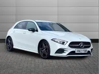 Used Mercedes A180 Executive 116 HP (85 kW) 2023 White Hatchback