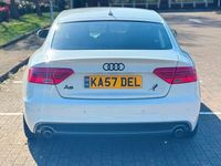 Used Audi A5 Sportback S-Line 245 HP (180 kW) 2012 White Hatchback