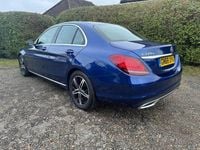 Used Mercedes C220 Premium 194 HP (142 kW) 2019 Blue Sedan