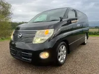 Used Nissan Elgrand 2008 Black MPV
