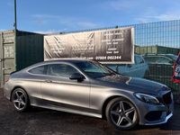 Used Mercedes C200 AMG line 184 HP (135 kW) 2017 Grey Coupe