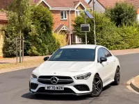 Used Mercedes CLA35 AMG Premium 306 HP (225 kW) 2020 White Coupe