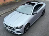 Second-hand Mercedes E300 AMG line 2022 Argintiu Coupe