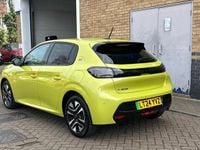 Used Peugeot e-208 Style 98 kW (134 HP) 2024 Yellow Hatchback