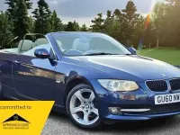 Used BMW 320 Cabriolet Comfort Edition 2010 Blue Cabriolet