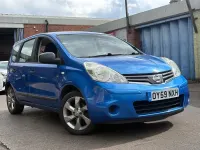 Used Nissan Note Visia 110 HP (80 kW) 2009 Blue Hatchback