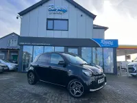 Used Smart ForFour Electric Drive Premium 60 kW (82 HP) 2021 Black Hatchback