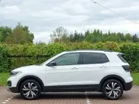 Used VW T-Cross Black Edition 110 HP (80 kW) 2024 White SUV