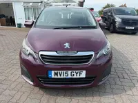 Used Peugeot 108 Active 2015 Mauve/purple Hatchback