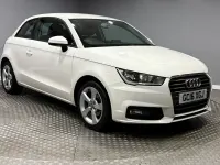 Used Audi A1 Sport 95 HP (69 kW) 2016 White Hatchback