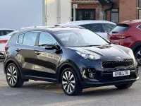 Used Kia Sportage 114 HP (83 kW) 2016 Black SUV