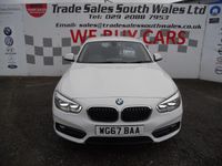 Used BMW 116 Sport Line 2017 White Hatchback