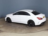 Used Mercedes CLA180 AMG line 122 HP (89 kW) 2017 White Sedan