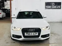 Usado Audi A4 Black Edition 150 CV (110 kW) 2013 Blanco Familiar