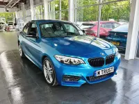 Begagnad BMW M240 M Sport 340 HK (250 kW) 2019 Blå Sportkupé