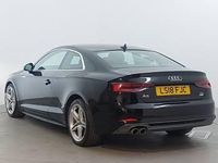 Used Audi A5 S-Line 190 HP (139 kW) 2018 Black Coupe