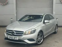Used Mercedes A180 109 HP (80 kW) 2015 Silver Hatchback