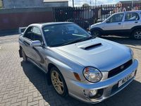 Begagnad Subaru Impreza 2002 Silver Sedan