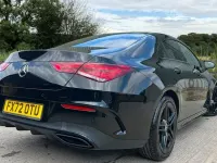 Used Mercedes CLA180 Executive 136 HP (100 kW) 2022 Black Coupe