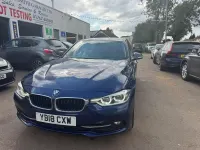 Used BMW 318 Sport Line 2018 Blue Sedan