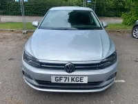 Begagnad VW Polo Match 2021 Silver Halvkombi