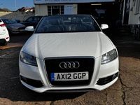 Used Audi A3 Cabriolet S-Line 138 HP (101 kW) 2012 White Cabriolet