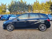 Used Mercedes B180 AMG line 109 HP (80 kW) 2017 Black Hatchback