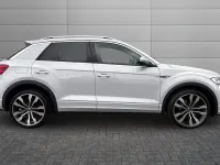 Used VW T-Roc R-line 148 HP (108 kW) 2022 White silver SUV