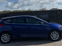Used Ford Focus Titanium 2017 Blue Hatchback