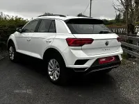 Used VW T-Roc SE 115 HP (84 kW) 2019 White SUV