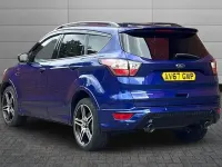 Used Ford Kuga ST-Line 150 HP (110 kW) 2017 Deep impact blue SUV