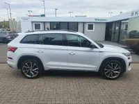 Used Skoda Kodiaq SportLine 110 HP (80 kW) 2022 Moon white metallic SUV