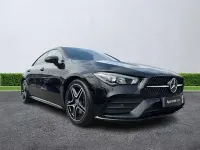 Begagnad Mercedes CLA200 Executive 2022 Svart Sportkupé