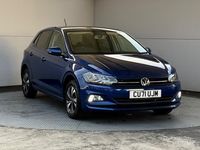 Used VW Polo Match 95 HP (69 kW) 2021 Blue Hatchback