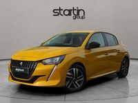 Used Peugeot 208 Active+ 74 HP (54 kW) 2023 Yellow Hatchback