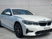 Used BMW 320 Sport Line 192 HP (141 kW) 2021 White Sedan