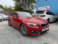 Used BMW 218 Sport Line 2015 Red Coupe