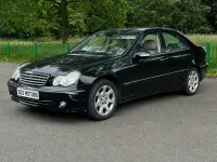 Used Mercedes C180 Elegance 143 HP (105 kW) 2006 Black Sedan