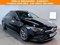 Used Mercedes CLA180 AMG Line Premium Plus 136 HP (100 kW) 2020 Black Coupe