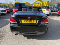 Used BMW 120 Cabriolet M Sport 2009 Black Cabriolet