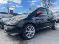 Used Peugeot 107 Sport 68 HP (50 kW) 2007 Black Hatchback