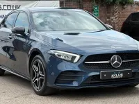 Used Mercedes A250 AMG Line Premium 2022 Blue Sedan