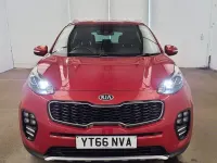Used Kia Sportage GT-Line 177 HP (130 kW) 2016 Red SUV