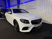 Used Mercedes E220 AMG Line Premium 194 HP (142 kW) 2020 White Coupe